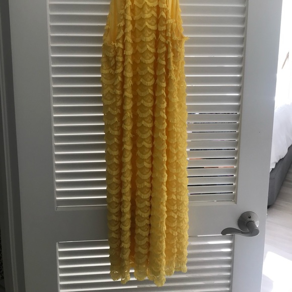 Max Studio Yellow Dress - Picture 2 of 3